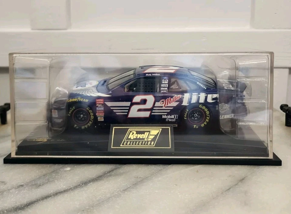 RUSTY WALLACE #2 MILLER LITE HARLEY-DAVIDSON Revell 1999 Ford Taurus 1:24 Vtg - Image 3 of 4