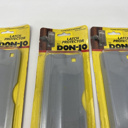 DON JO Door Latch Protector 9211 Series LP-207-SL 6" Lot Of 3 - Picture 5 of 7