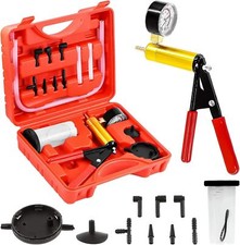 15pcs Hand Held Vacuum And Pressure Pump Tester Tool Brake Bleeder Kit W Case 15pcs Hand Held Vacuum And Pressure Pump Tester Tool Brake Bleeder Kit W Case