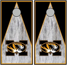 missouri tigers 0573 cornhole board vinyl wraps