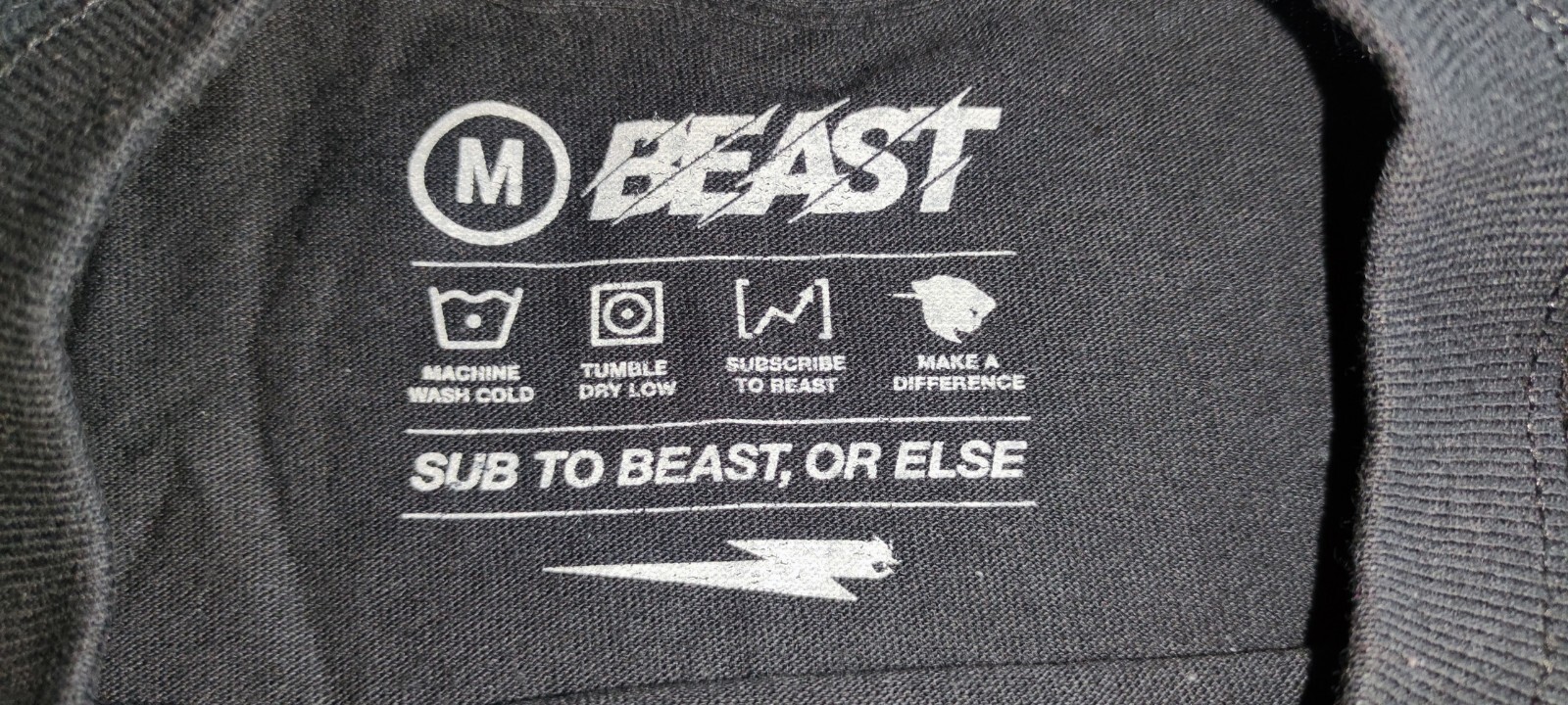 Mr Beast 40 million t-shirt signed image 3