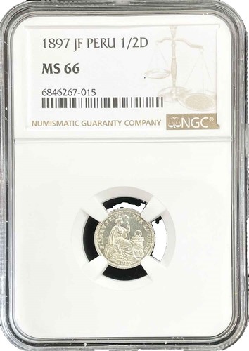 1999 Gibraltar 5 Pound Coin Titanium Millennium 2000 MS 66 NGC