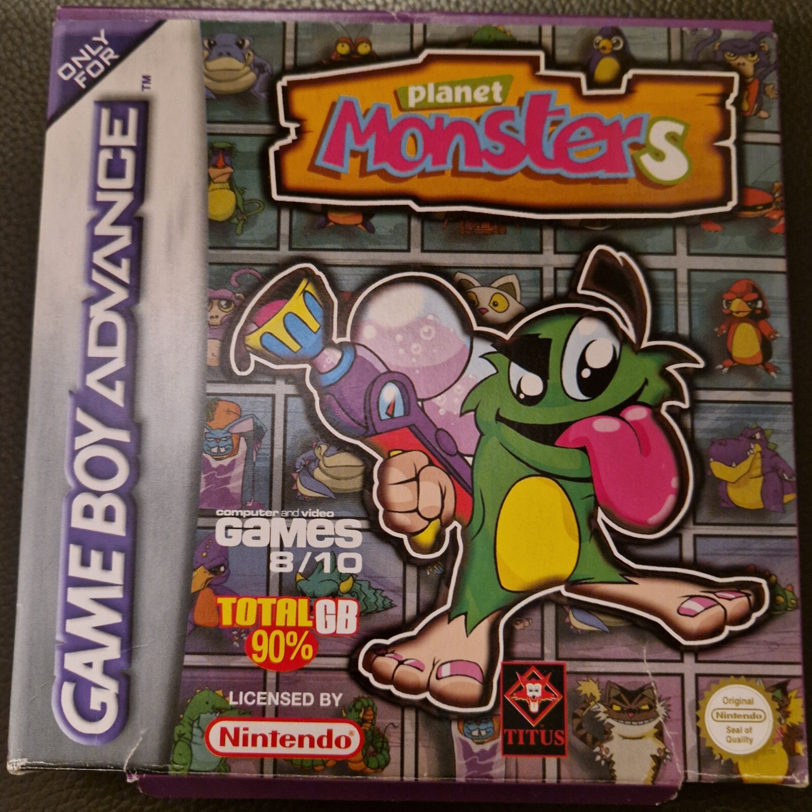 Planet Monsters Nintendo Gameboy Advance  Complete VGC