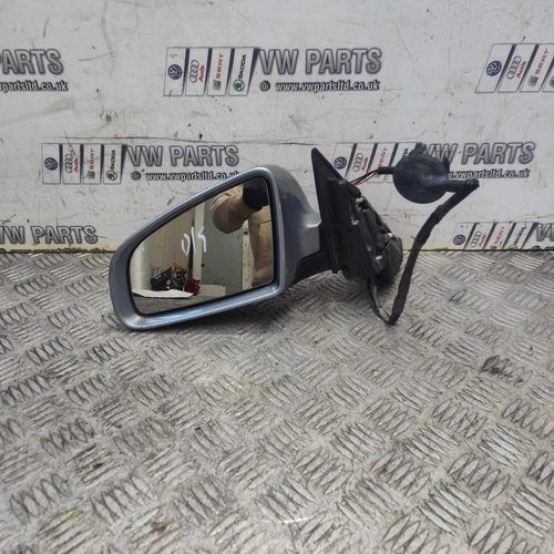 WING MIRROR AUDI A3 S-LINE QUATTRO PASSENGER SIDE SILVER LY7J 2004-2008