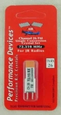 JR Single Conversion 72Mhz FM Transmitter/Receiver Crystal Set Channel 26 72.310