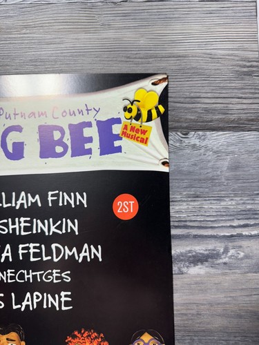 THE 25TH ANNUAL PUTNAM COUNTY SPELLING BEE, BROADWAY WINDOW CARD/POSTER - Picture 3 of 9