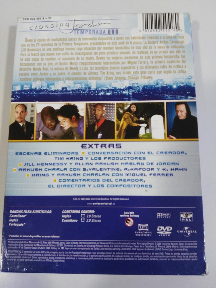 CROSSING JORDAN TEMPORADA SEASON 1 - ESPAÑOL ENGLISH + EXTRAS - 6