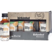 Birkenhof Fiftyfifty Cola Orangen LiköR 25 X 0,02 Liter 17,5 % Vol.