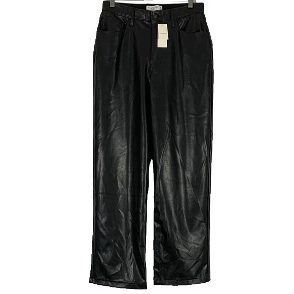 Abercrombie & Fitch Faux Leather Pants for Women