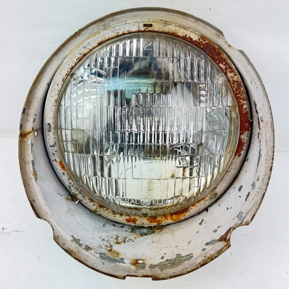 Anillo de carcasa de faro delantero Hella original OEM para Porsche 356 111941153D Foto 2 de 4