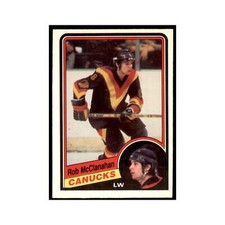 1984 O-Pee-Chee Rob McClanahan Vancouver Canucks #325