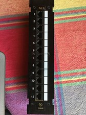 CAT 5E 12-port Patch Panel NOS