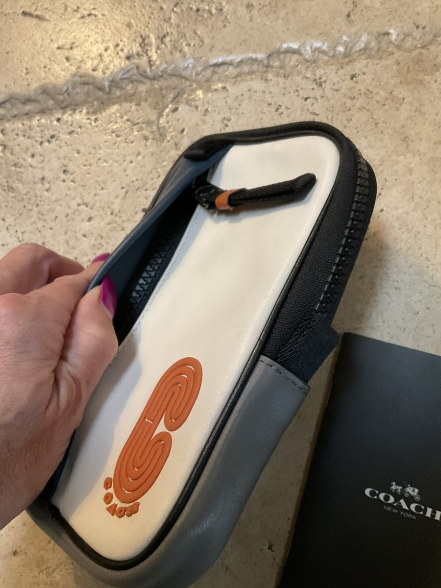 Coach North South Hybrid Pouch In Colorblock With Patch Unisex