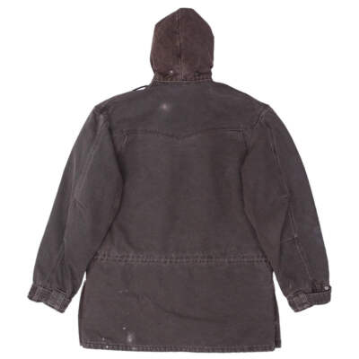 Vintage Carhartt C52 CHT Blanket Lined Chore Utility Hooded Coat