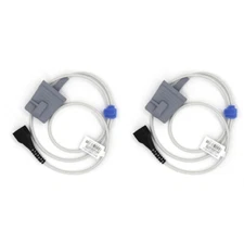 5X Adult silicone soft SpO2 Sensor Probe Fit For Nonin 2500 8500 Avant 2120 9600