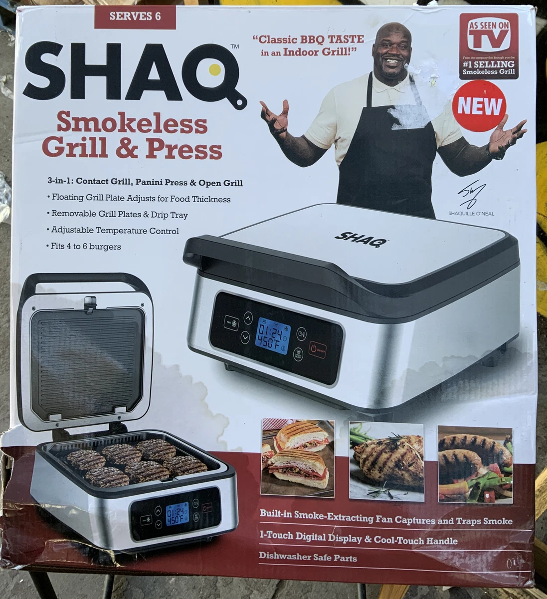 Kitchen hq 2025 smokeless grill