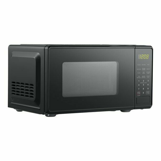 Mainstays Small 0.7CU FT 700W Compact Size Microwave WHITE