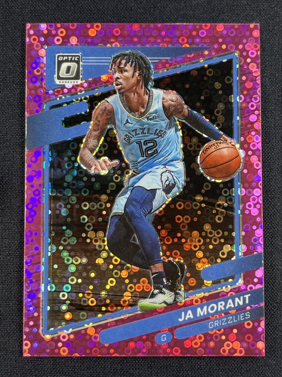 1/20 JSY# 1/1 ! 2021-22 Panini Donruss Optic Ja Morant #144 Pink Disco Prizm