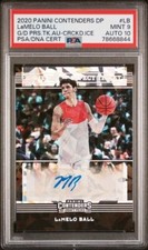 2020-21 Panini Contenders Game Day Prospect Ticket Autographs Lamelo Ball 5/23