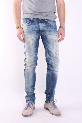 REPLAY M914 855 570 002 ANBASS, Men's Jeans, Trousers, Denim, Blue, Trousers