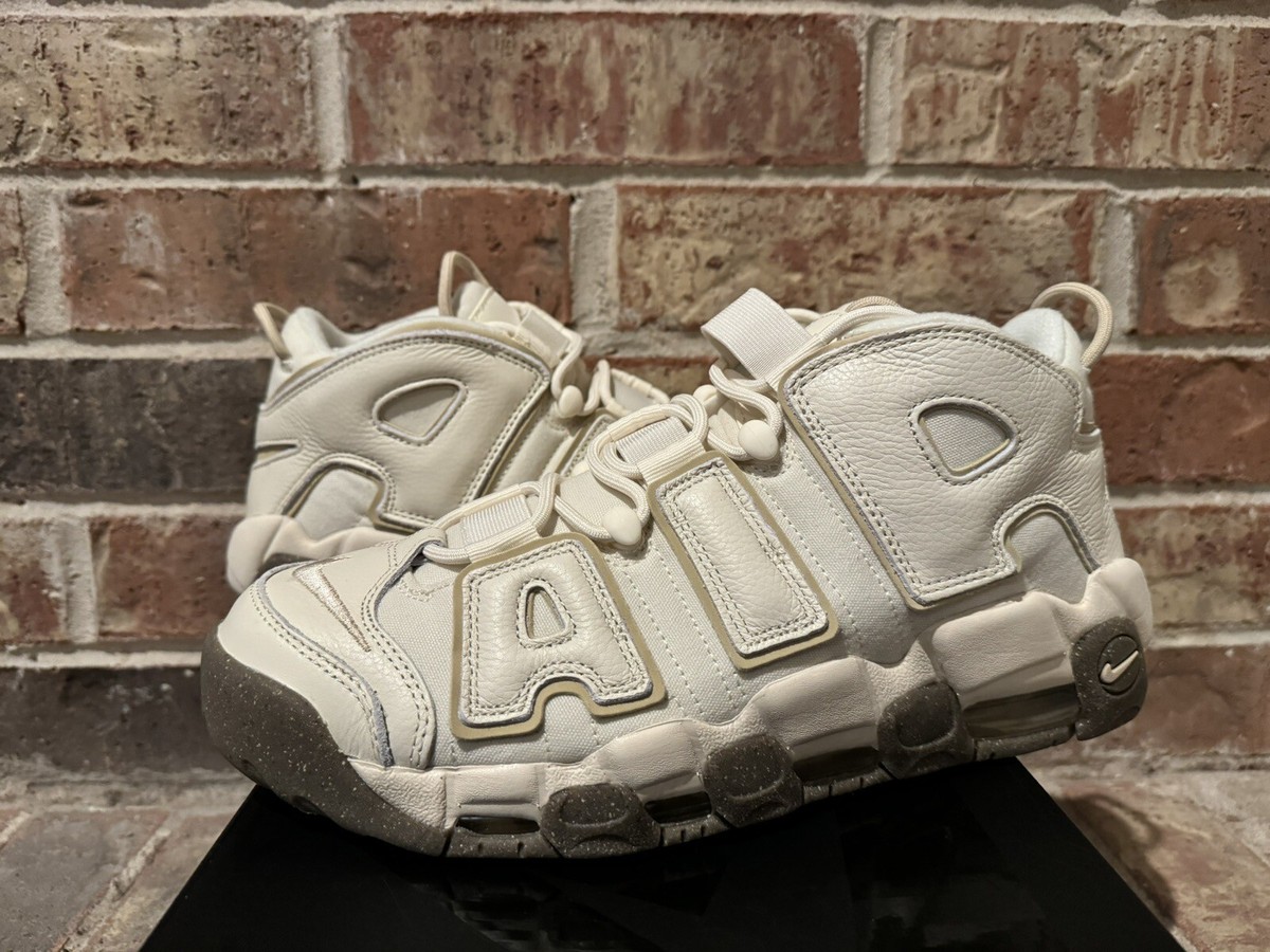 New 11.5 Nike Air More Uptempo Coconut Milk White Gum Pippen