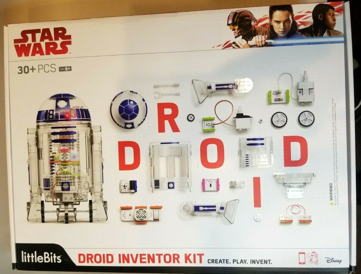 Star Wars Little Bits Droid Inventor Kit R2-D2 Build Robot Star Wars Little Bits Droid Inventor Kit R2-D2 Build Robot