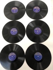 DECCA RECORDS 78 RPMs - Collection Of Six Original Hits