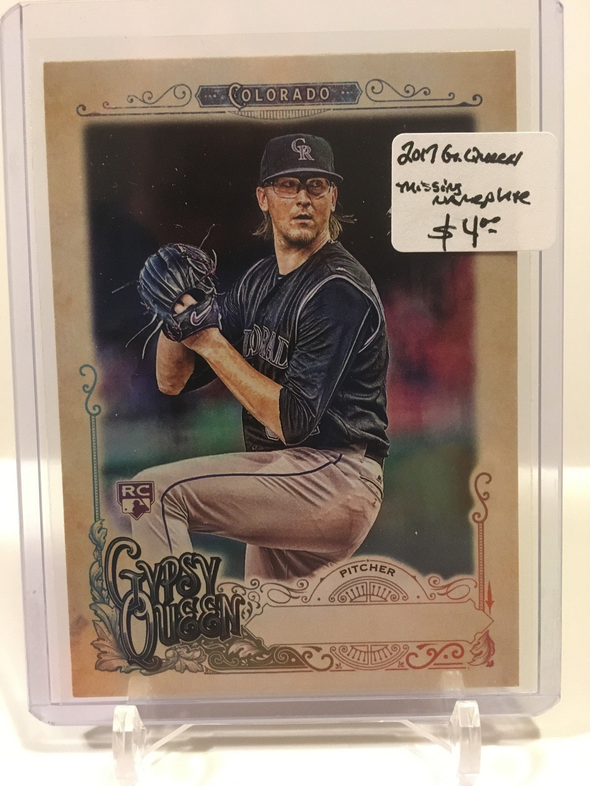 2017 Gypsy Queen - Missing Nameplate SP #288 Jeff Hoffman