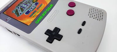 Boutons Couleur Blanc de la Nintendo GameBoy Q5 OSD XL Laminé IPS Couleur - batterie rechargeable - Canada