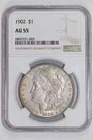 1902 MORGAN DOLLAR NGC AU55