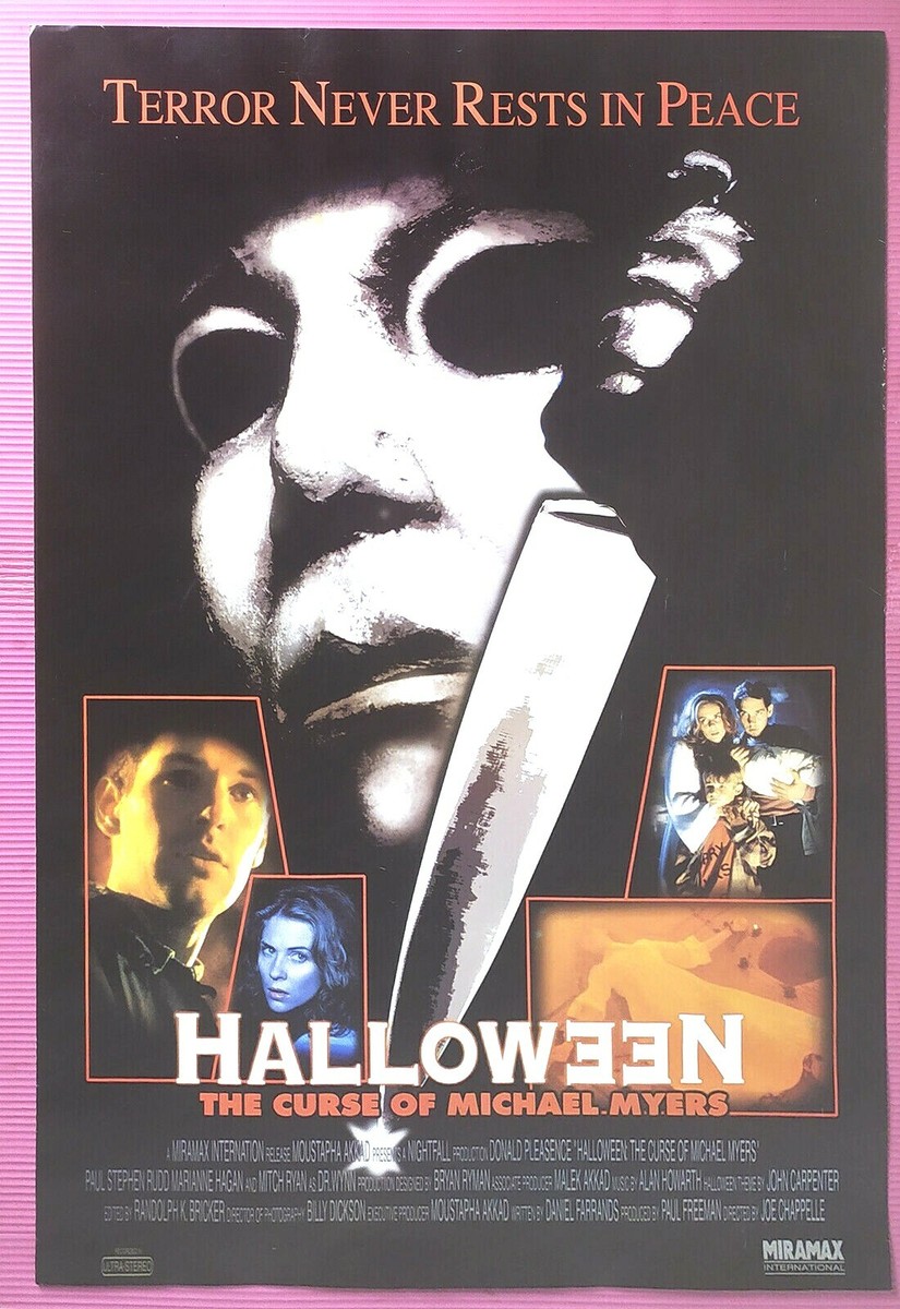 Halloween 6: The Curse of Michael Myers (1995) INT Movie Poster
