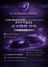 Can Phantom Immobilizer Fitted Bradford Based Fully Approved Fitters. &pound;499.99