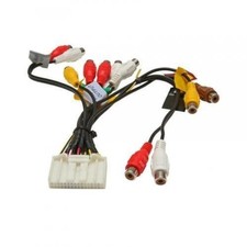 Rca vor Außen Phono Kabel Kabelbaum Verbindung für Pioneer AVIC-9210BT