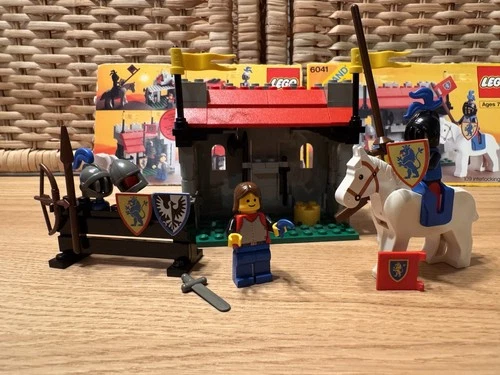 Lego Classic Castle Knights Horse 6041 Legoland  System Set - COMPLETE!