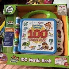 Leapfrog Bilingual 100 Words Book for Toddlers - English  Spanish Learning Toy