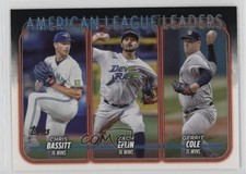 2024 Topps Series 1 League Leaders Chris Bassitt Zach Eflin Gerrit Cole #57 1q09