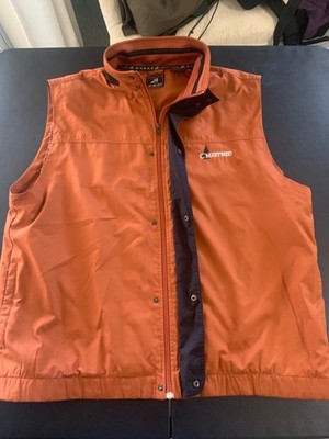 Ahead Authentics Golf Vest Men's Large Full-Zip NICE! FREE SHIPPING!!!