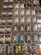🟥🔥Joshua Baez🔥🟥2022-23 Bowman Chrome 50X Card Lot 1st  Mojo Refractor RC