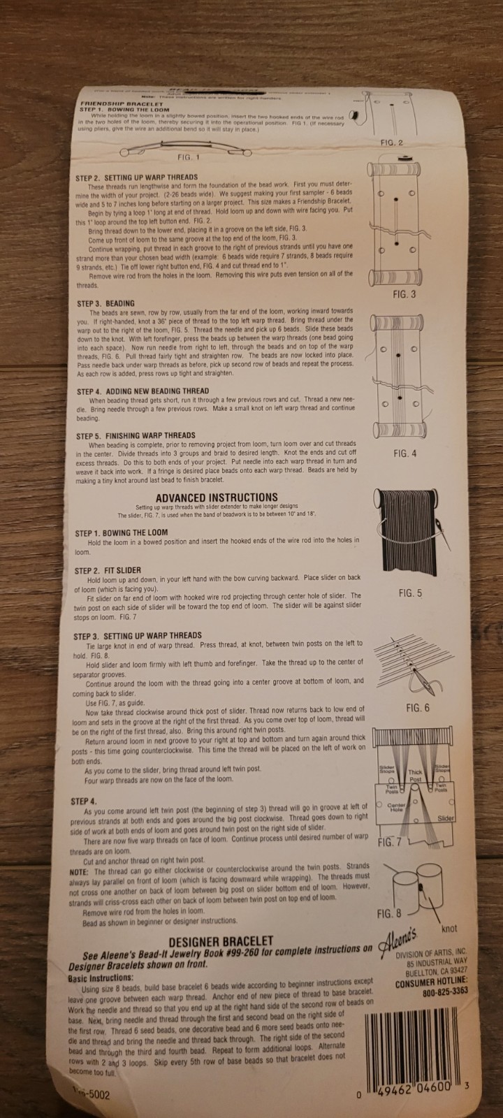 Aleene's Bead It Loom, The Beaderette, New In Package, Includes Instructions