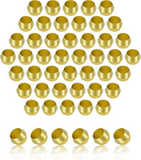 3/16 OD Sleeve Ferrules - 50PCS Heavy-Duty Brass 3/16 Inch 50 pcs