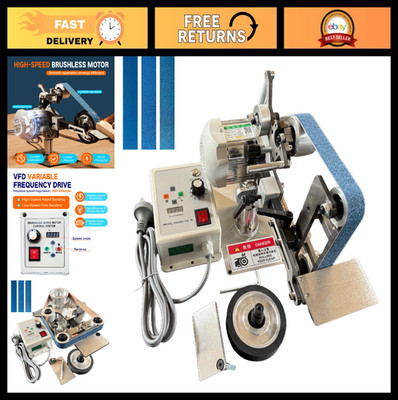 Variable Speed Belt Grinder Sander 30''x1'' Electric Polisher 550W for Metalworkin