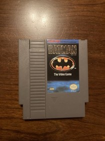 2 Nintendo NES Games: Teenage mutant Ninja Turtles And Batman The Video Game