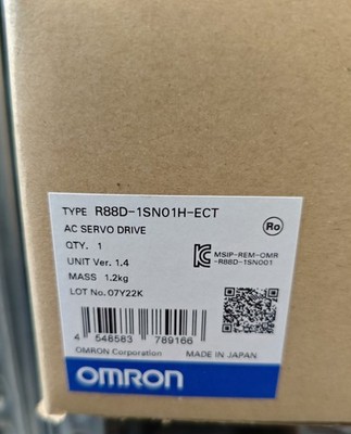 Omron Servo Drive R88D-1SN01H-ECT NEU