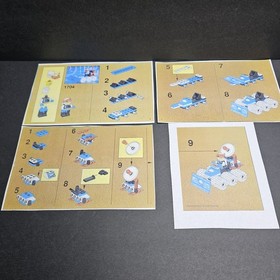 *RARE* LEGO 1704 Space Ice Planet Set Name "unknown"? Complete, 1 Minifigure