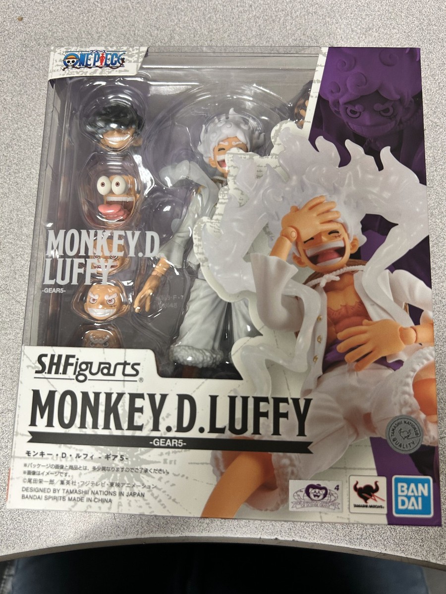 OPEN BOX* One Piece: Monkey D. Luffy Gear 5 S.H.Figuarts Action