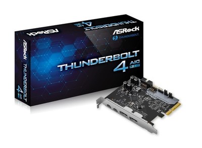 ASRock Thunderbolt 4 AIC R2.0 Extension Board Intel 500 Series Motherboard new
