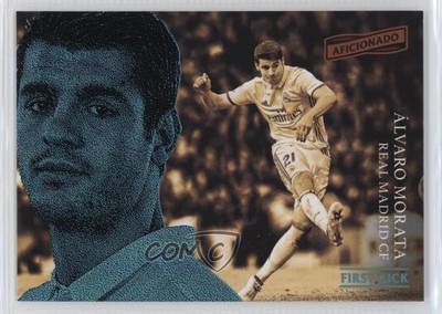 2016-17 Panini Aficionado First Kick Alvaro Morata #63 x5r
