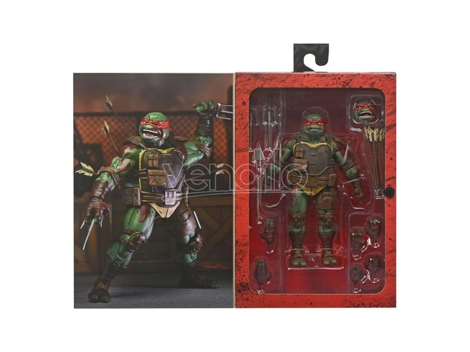Tartarughe Ninja The Last Ronin Action Figura Ultimate First To Fall Raphael 18  - Immagine 4 di 4