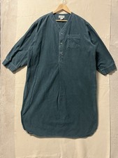 The Vermont Country Store Nightgown sz XL Pajama Dress Women Green flannel