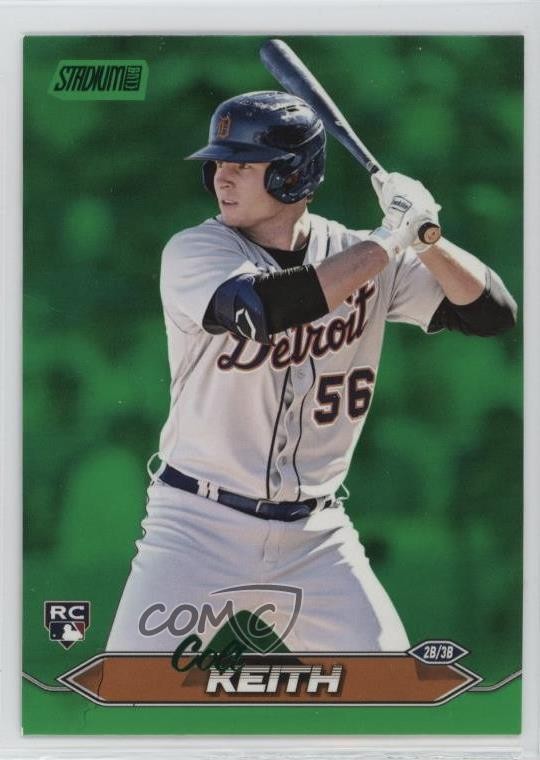 2024 Topps Stadium Club Green Foil 165/199 Colt Keith #36 Rookie RC 1d4b